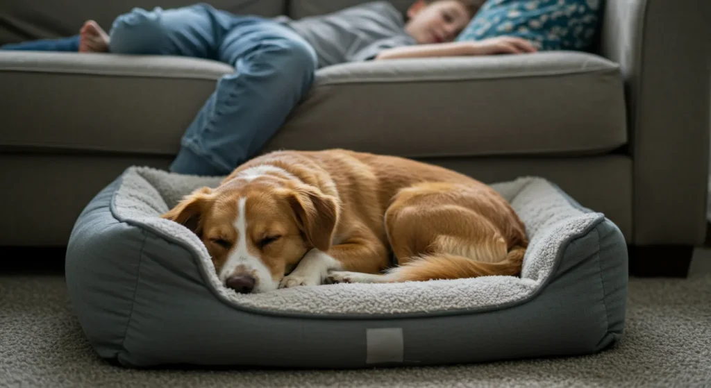 Dog Sleep Benefits from Daily Exercise