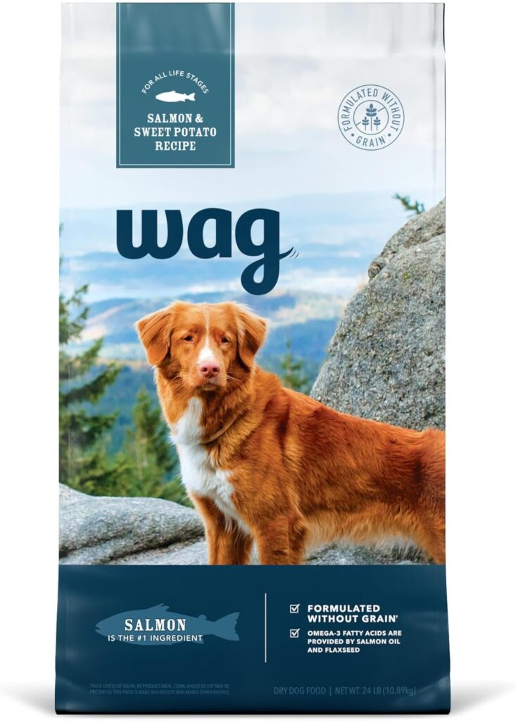 Salmon is a great source of omega-3 fatty acids, which support the immune system, may decrease inflammation, and can keep your dog's coat looking shiny and healthy