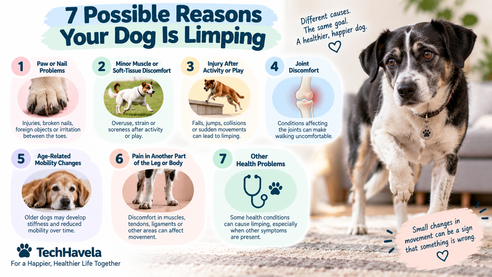 7 possible reasons your dog is limping