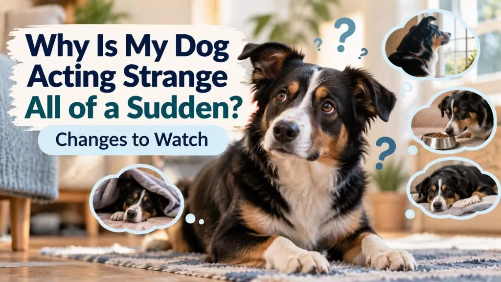 Why Is My Dog Acting Strange All of a Sudden