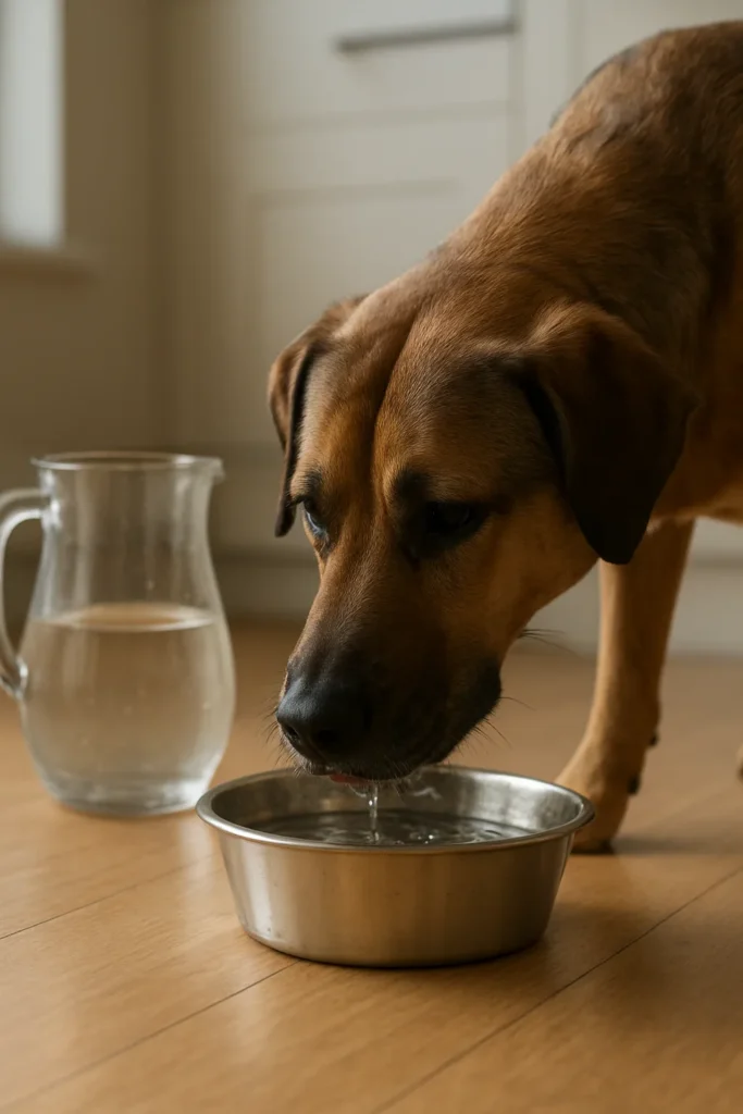 Why is your dog so thirsty